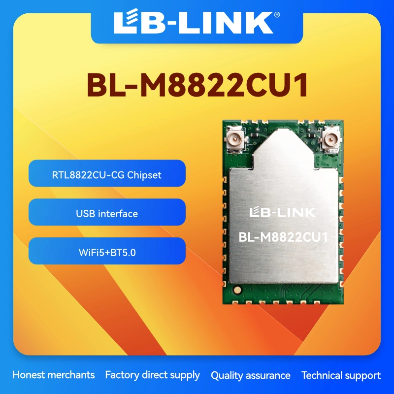 USB2.0 Interface for WLAN & Bluetooth Bt5.0 Module Price Factory Store WiFi Module Wireless Connection Card WiFi 5 AC + Bt Bluetooth Module Combo Lblink