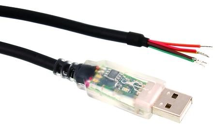 Ftdi Chip USB - RS485 ケーブル、Tx/Rx LED 付き、ワイヤーエンド、1.8m USB