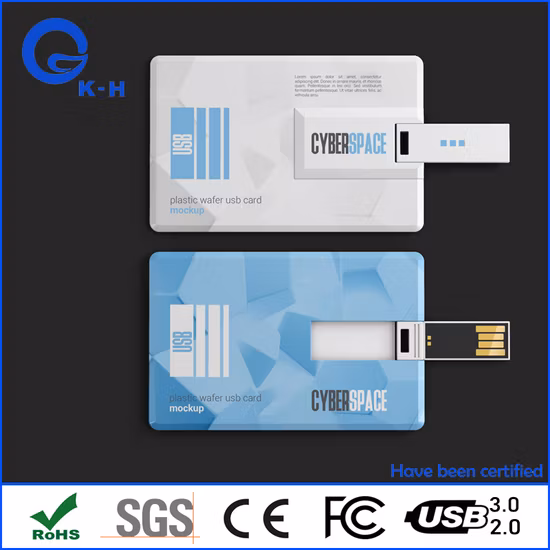 人気の名刺フラッシュメモリ USB 2.0 3.0 結婚祝い用 16GB